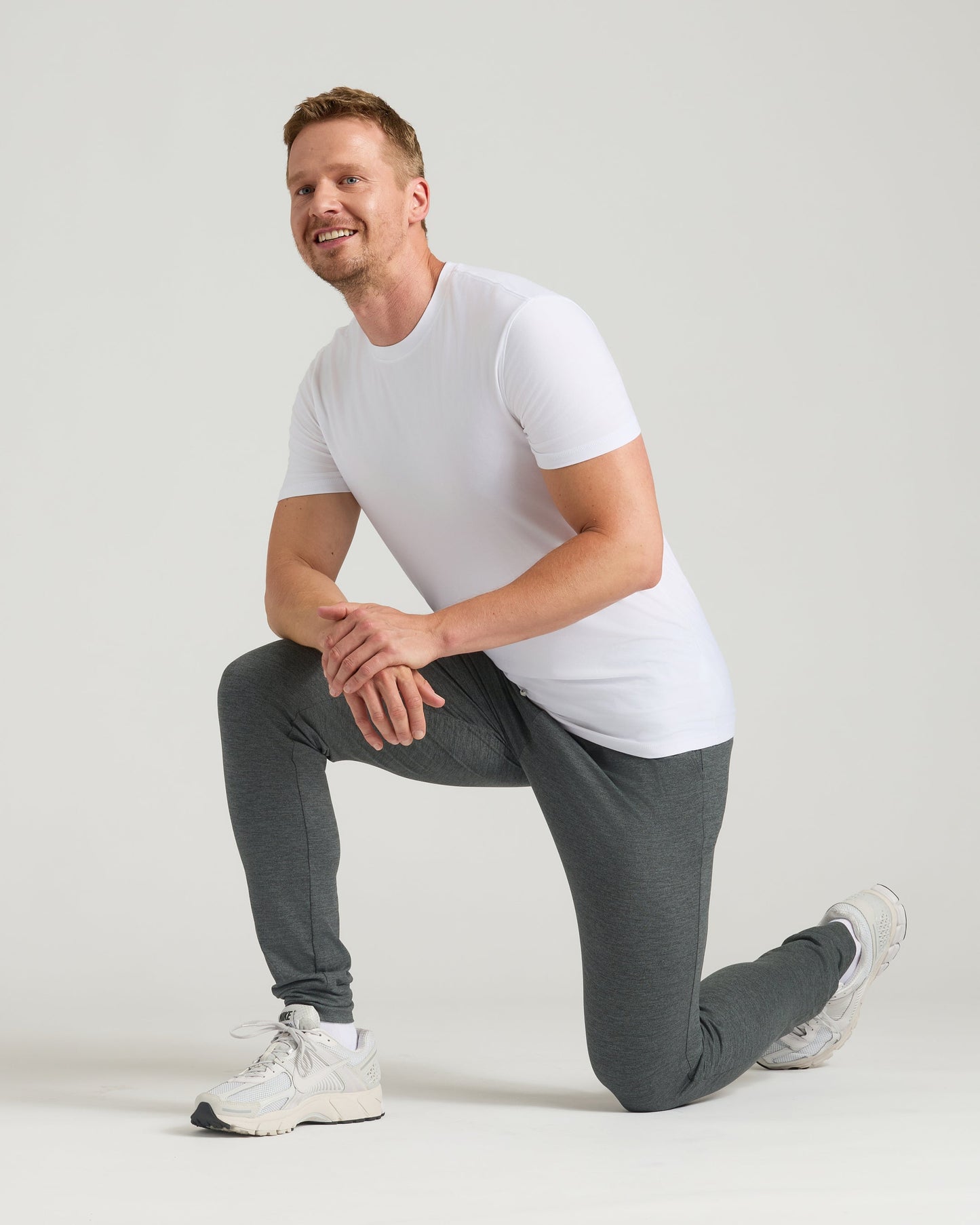 Charcoal Heather Gray Tall Active Joggers
