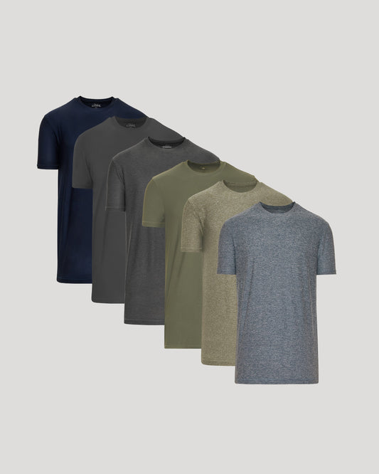 Tall Active Crew 6-Pack