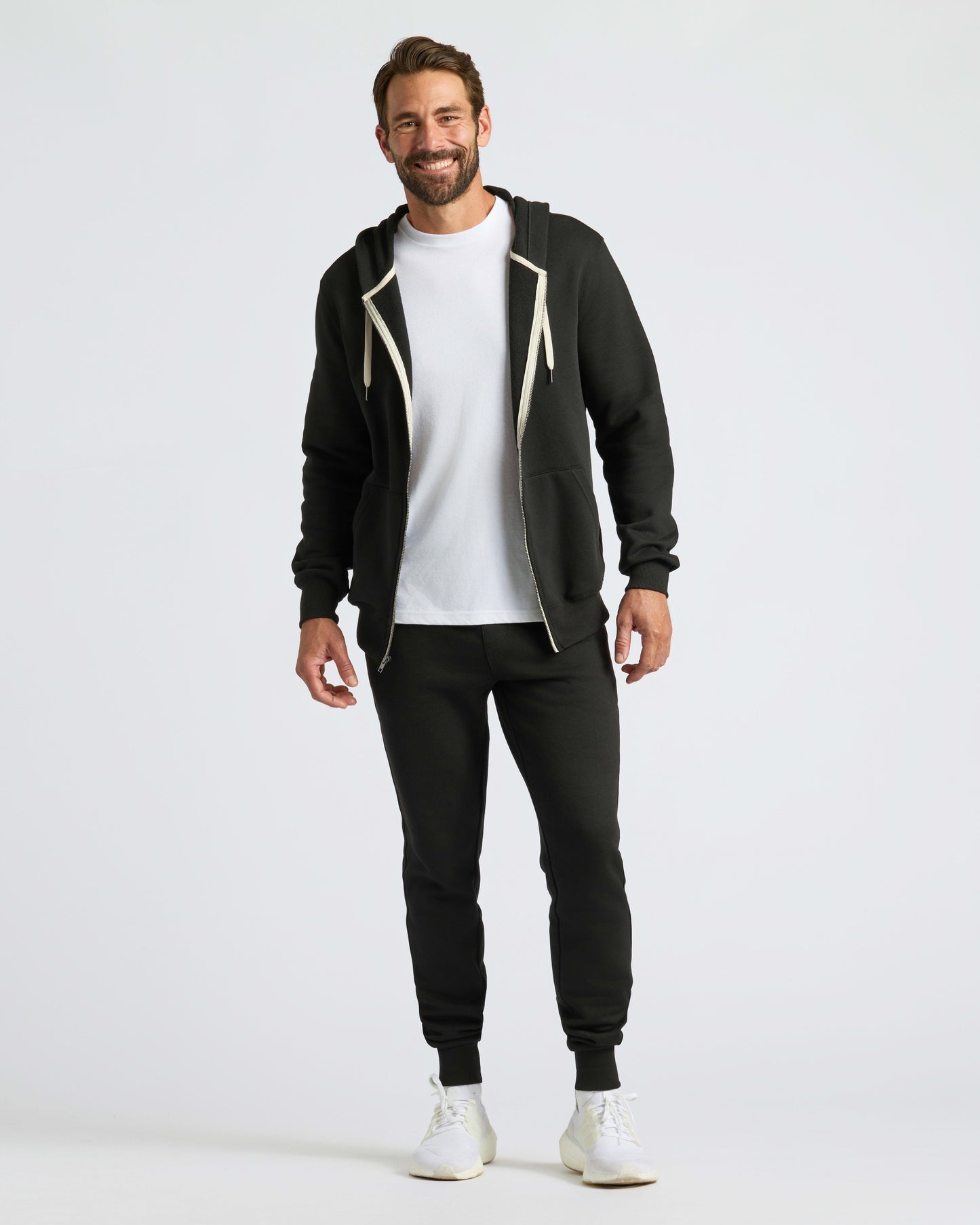 Black Fleece French Terry Zip Hoodie