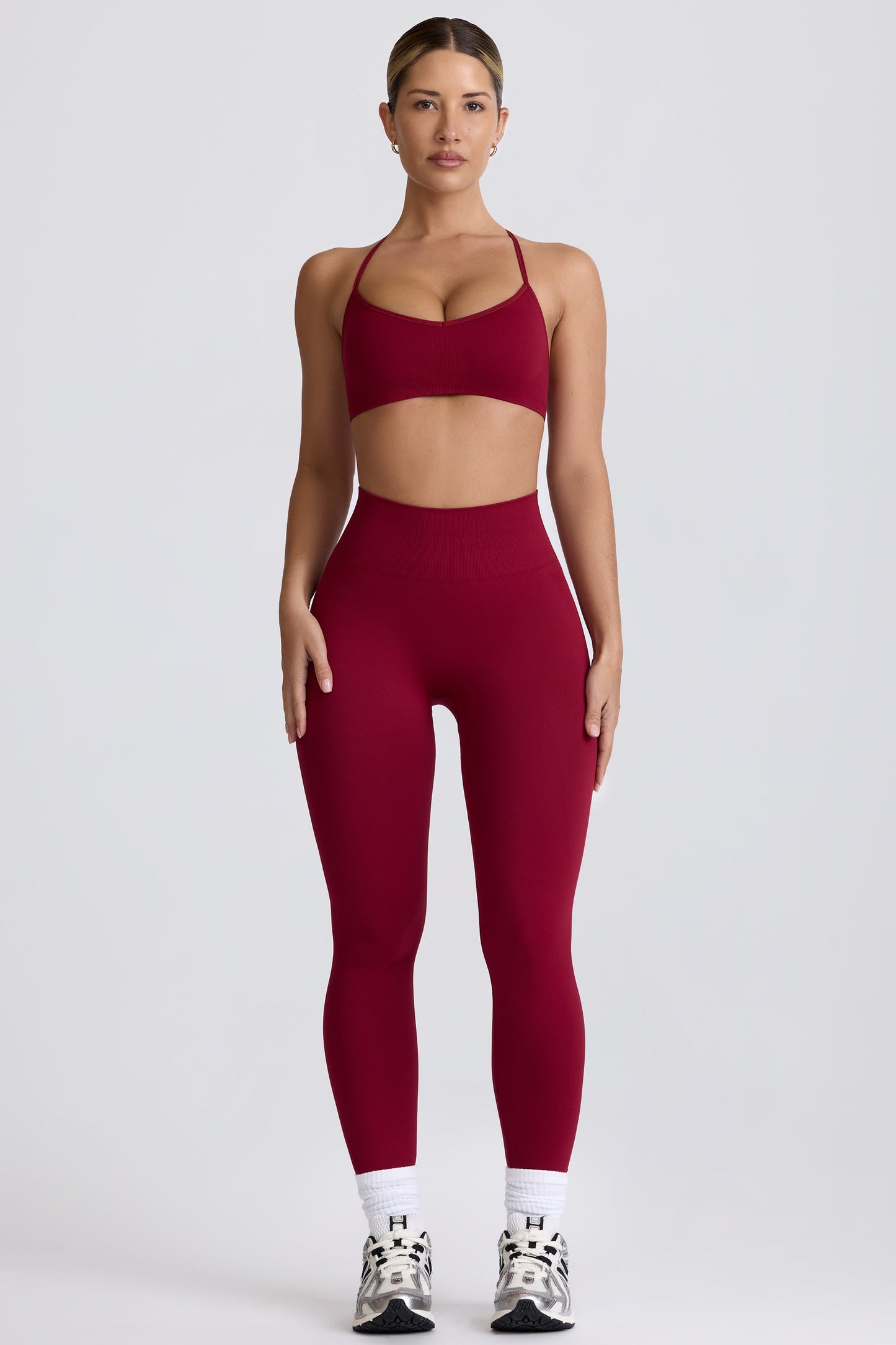 Super Sculpt Seamless Leggings in Cherry